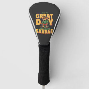 Skate Dog Great Day Savage Golf Head Cover