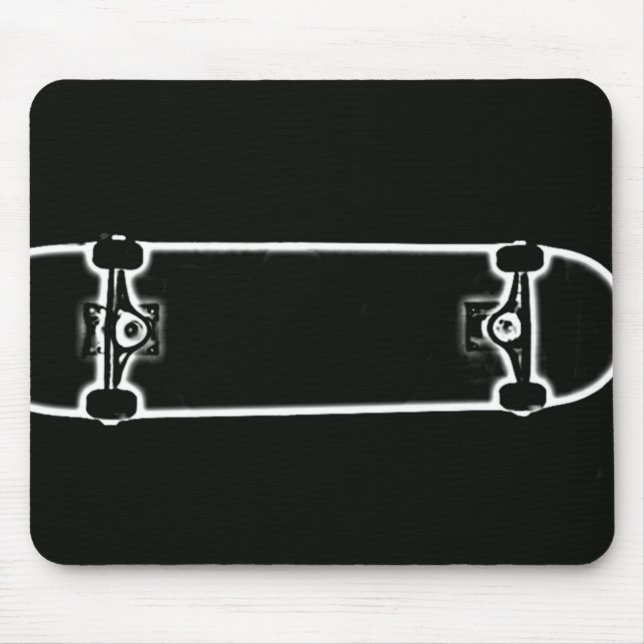 Skate Ghost Mouse Mat (Front)