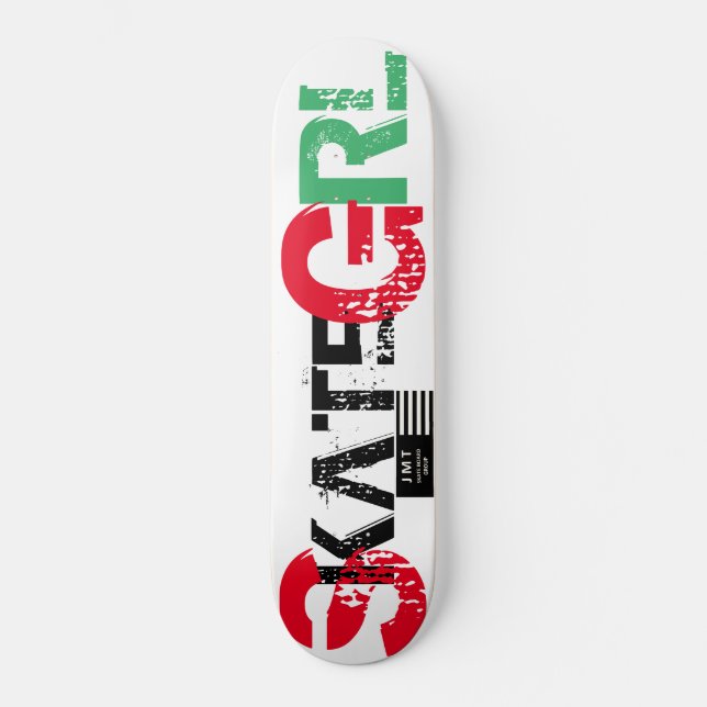 SKATE GRL Skateboard (Front)