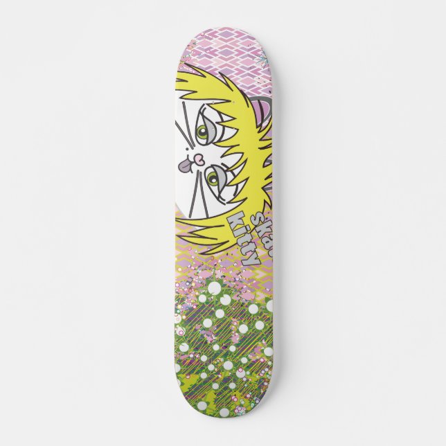 Skate Kitty Hailey Skateboard (Front)