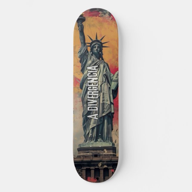 Skate New York A Divergence Skateboard (Front)