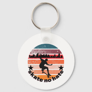 Skate No Hate Key Ring