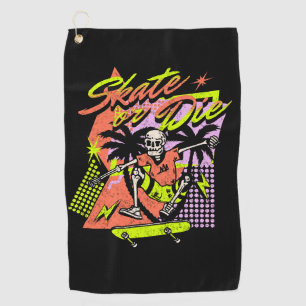 Skate or Die Golf Towel