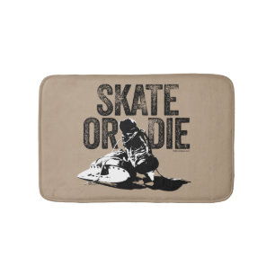 Skate Or Die (Hockey) Bath Mat