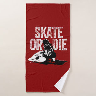 Skate Or Die (Hockey) Bath Towel Set
