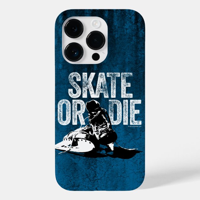 Skate Or Die (Hockey) Case-Mate iPhone Case (Back)