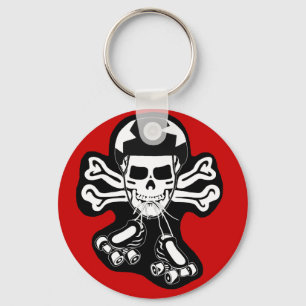 Skate or die key ring