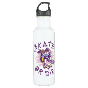 Skate or die Skateboarder Girl 710 Ml Water Bottle