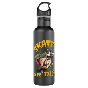 Skate or die Skateboarder Girl 710 Ml Water Bottle