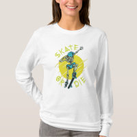 Skate or die Skeleton Skateboarder