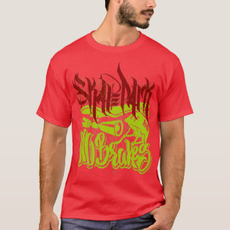 Skate Park No Brakes Skateboarding is not a crime  T-Shirt