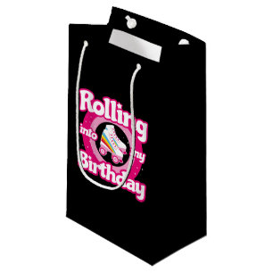 Skate Party - Roller Rink Roller Skating Birthday Small Gift Bag