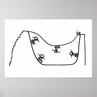 Skate Ramp Poster