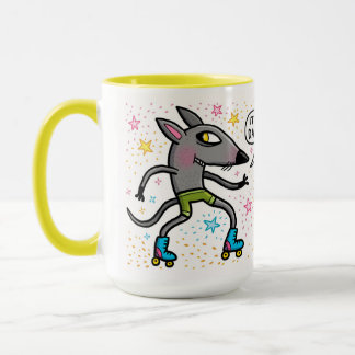 Skate rat mugg, it's a good day to skate mug