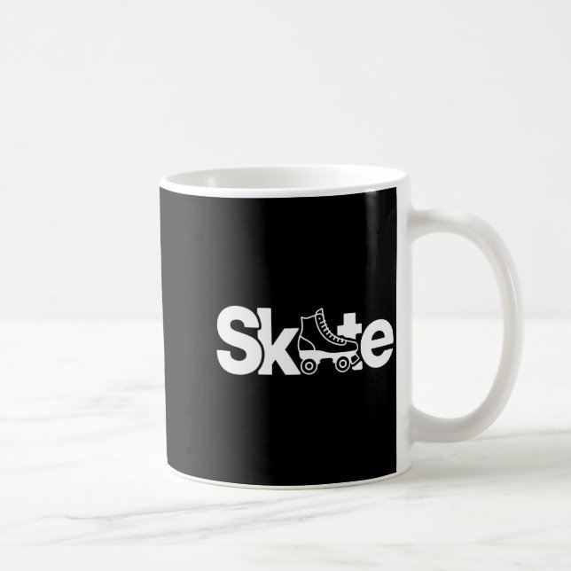 Skate Roller Skate Roller Skating Roller Skater  Coffee Mug (Right)