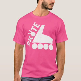Skate Roller Skates Roller Skating Inline Skating T-Shirt