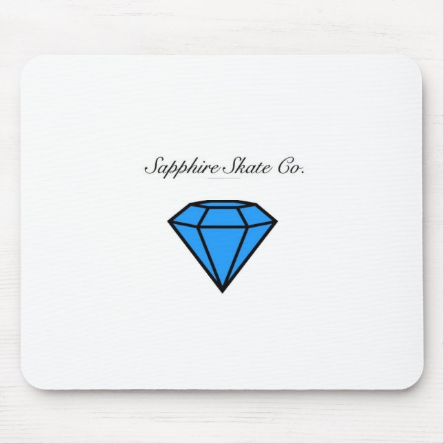 Skate sapphire mouse pad (Front)
