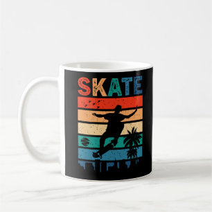 Skate Skateboarder Gift Skateboard Retro Coffee Mug