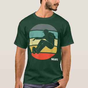 Skate Skateboarding Retro Vintage Skateboarder Ska T-Shirt