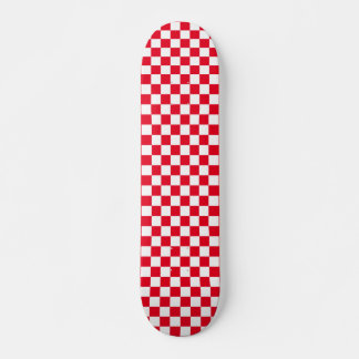 Skate-skateboards Chequered Pattern-black and whit Skateboard