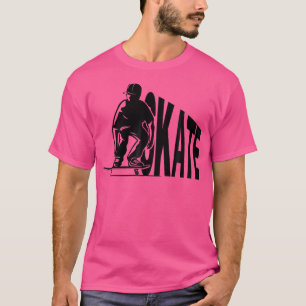 Skate Skater Skateboard Roller Skating T-Shirt