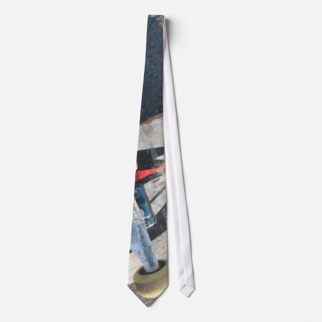 Skate Wheel Tie (Front)