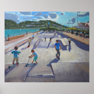 Skateboaders Teignmouth 2012 Poster