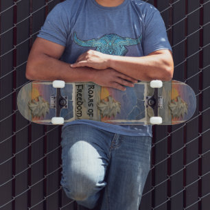 Skateboard 8.5" – Sunset Lion