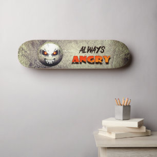 Skateboard Angermoji Vintage
