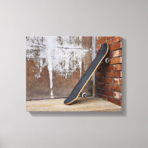 Skateboard at Rest Canvas Print
