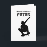 SKATEBOARD  Axle Stall HAPPY BIRTHDAY Boy Card<br><div class="desc">SKATEBOARD HAPPY BIRTHDAY Boy Nothing says "I care" like a personalised, high quality card with a heartfelt message. Many will value a good, personalised card over the gift it comes with. A card that will keep its quality for a lifetime, to always remind that special person of that beautiful memory....</div>
