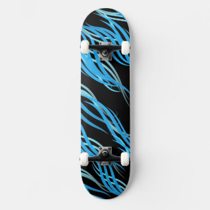 Skateboard-Blue Waves Skateboard