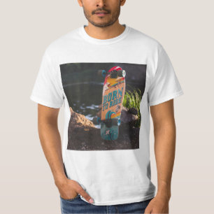 Skateboard Born To Ride T-Shirt