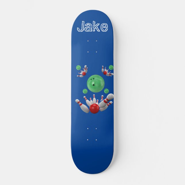 Skateboard Bowling (Front)