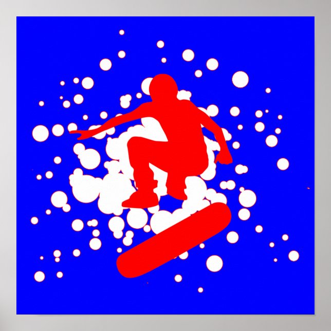 skateboard : bubbles : poster (Front)