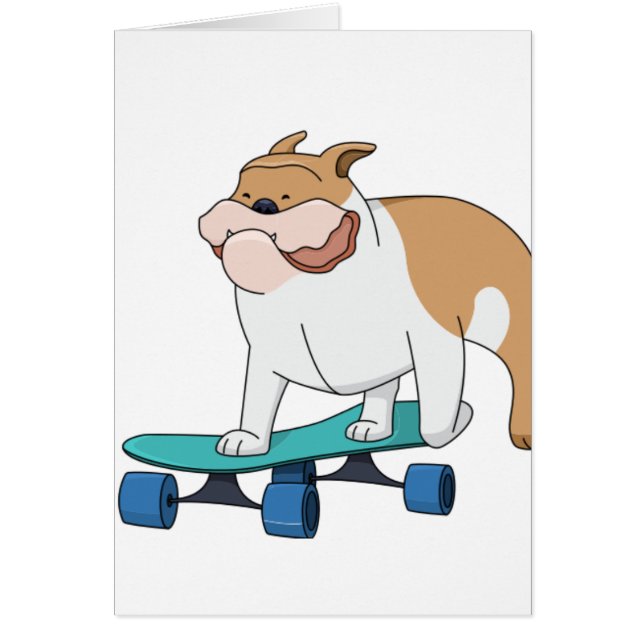 skateboard bulldog (Front)