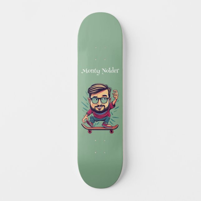Skateboard by Monty Nolder (Front)