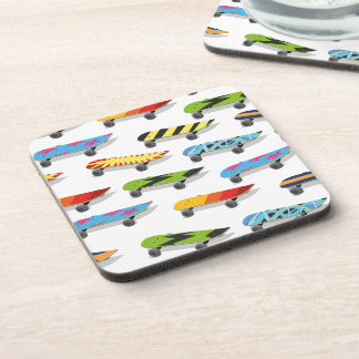 Skateboard Cartoon. Coaster