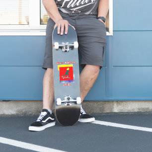 skateboard christmas gift, personalised name