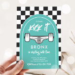 Skateboard Come Kick It Urban Sport Birthday Party Invitation<br><div class="desc">Skateboard Come Kick It Urban Sport Birthday Party Invitation
All designs are © PIXEL PERFECTION PARTY LTD</div>