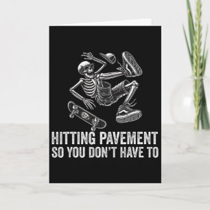 Skateboard Crash Accident Survivor Get Well Skateb Card