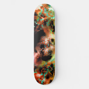 Skateboard Deck :Abstract Orange"