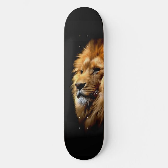 Skateboard Deck "Golden Lion" (Front)