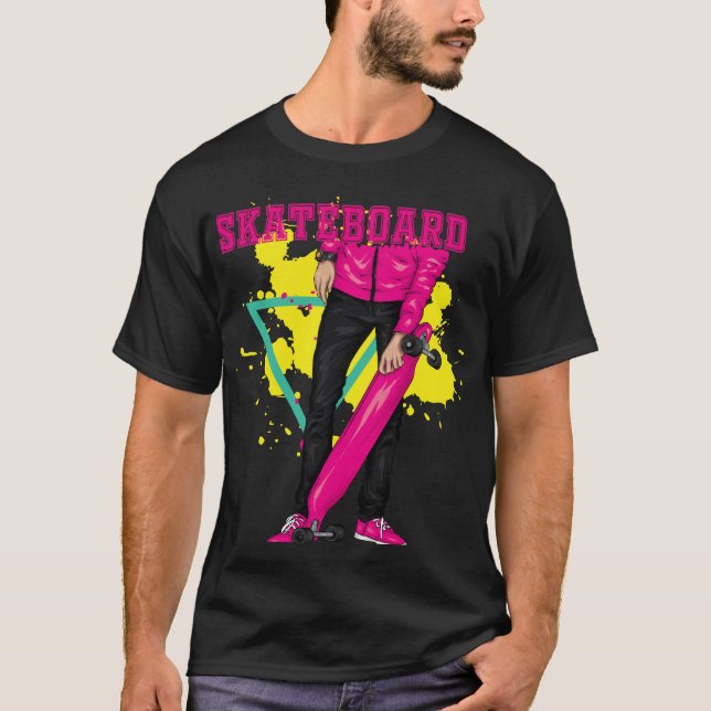 skateboard design T-Shirt (Front)