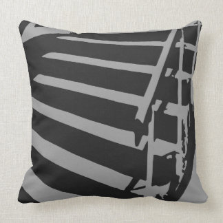 Skateboard Down Stairs Six Charcoal Combo Pillows