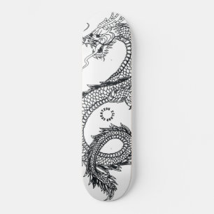 Skateboard dragon du Japon, planche