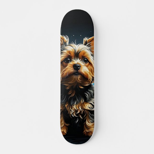 Skateboard Energy Thumbnail dog and toy (Front)