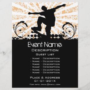 Skateboard Event Promotion Flyer