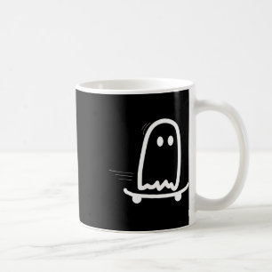 Skateboard Ghost Halloween Costume Funny Ghost Ska Coffee Mug