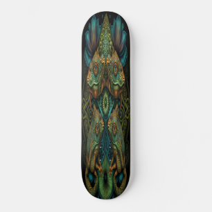 Skateboard Girly Fairy Gold Frogs